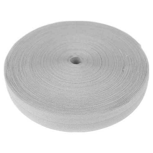 JStrading 접밴드 바이어스 엘라스틱 밴드 20mm, 28 그레이, 1개