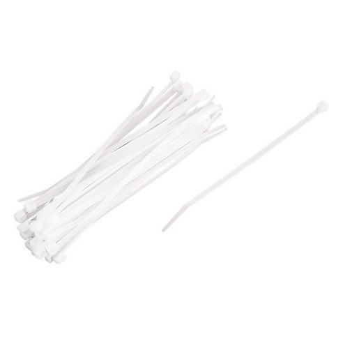 컴스 마트 케이블타이 T3274 1000p, WHITE, 1개