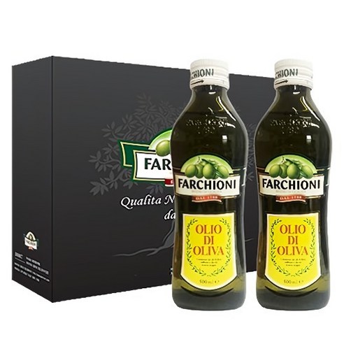 파르키오니 퓨어 올리브유 500ml, 2개