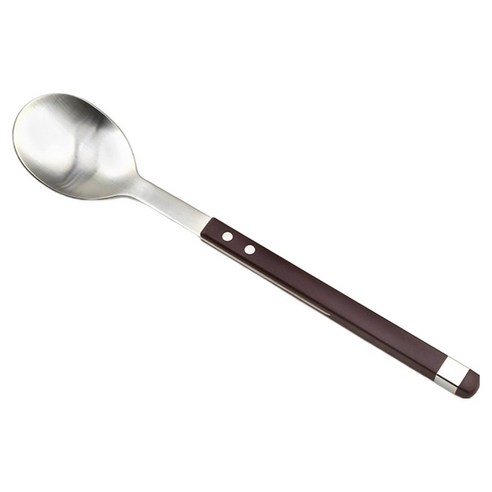 보겐 국산 스퀘어 솔렌 커트러리 숟가락, 다크체리, 1개, 단품