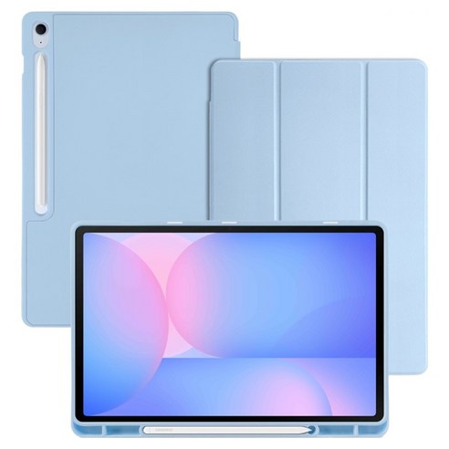 라이노핏 노블 북커버 태블릿pc 케이스, 베이비 블루
