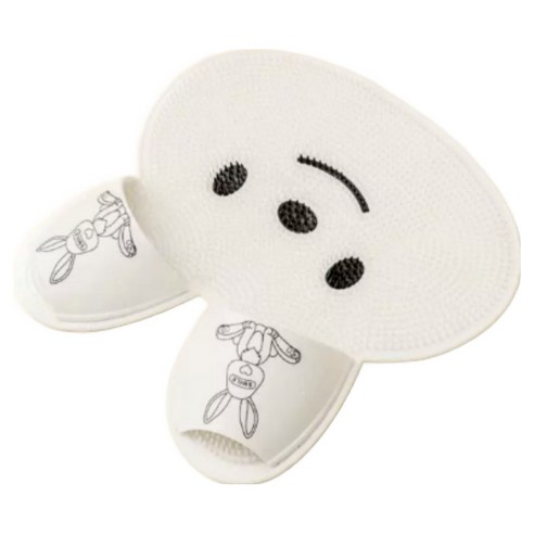 리온하임 풋브러쉬 발세척매트 화이트