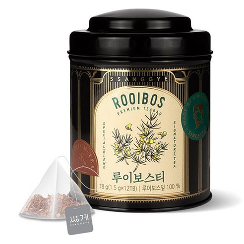 쌍계명차 티 마스터 캔 루이보스티, 1.5g, 12개입, 1개