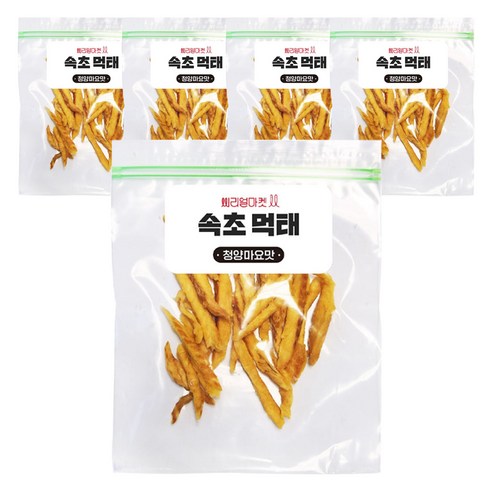 씨리얼마켓 속초 먹태 청양마요맛, 25g, 5개