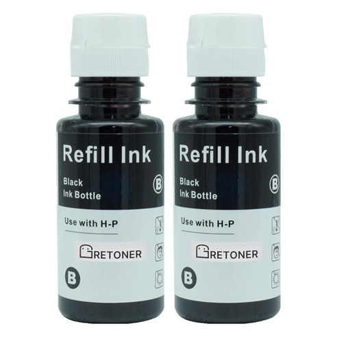 삼성 INK-K610 호환 무한 리필 잉크, 검정, 2개