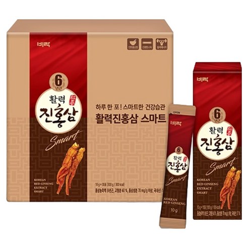 비락 활력진홍삼스마트 30p, 300g, 1개