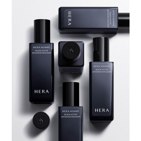 자신감 넘치는 남자를 위한 피부 솔루션, 헤라 옴므 블랙 액티브