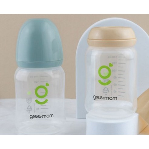 아기의 건강과 편안함을 위한 그린맘 베이직 PP 슬림 젖병
