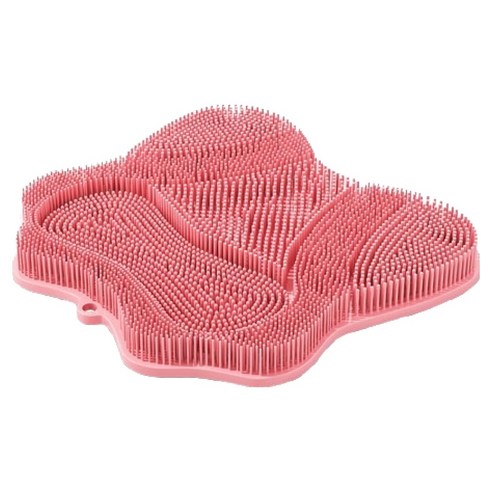 포텐키트 편리한 발지압 매트 30 x 28 cm, 핑크, 1개