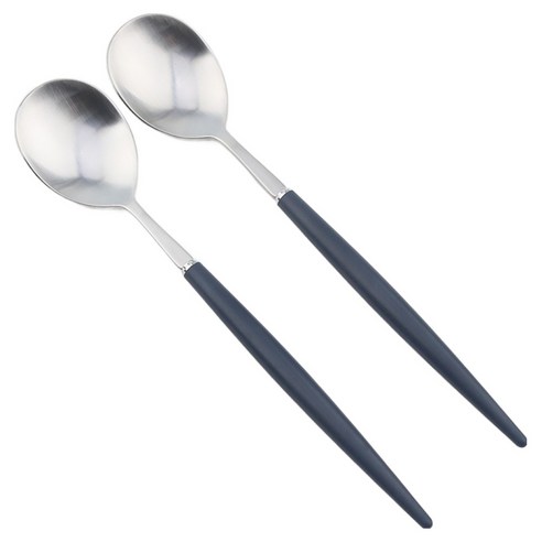 보겐 알르망드 샤틴 커트러리 숟가락, 블루, 2개, 단품