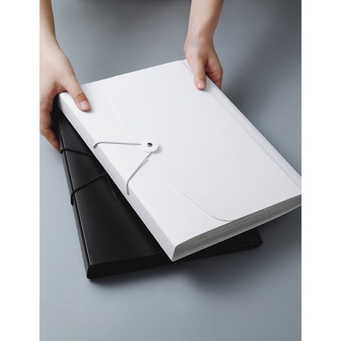 책상 위 지옥 탈출! 모던앳 아코디언 파일 정리함으로 깔끔하게!