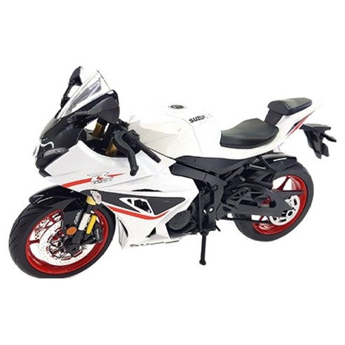 MX MODEL 1:9 스즈키 GSX-1000R 오토바이 모형 MXT1163, 화이트(MXT116336WH), 1개