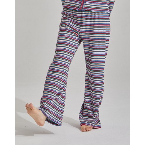 꿉꿉한 여름, 폴앤안나 롤롤 테리 9부 바지로 산뜻함을 입다!