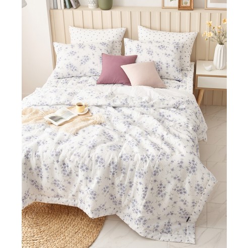 땀 걱정 없이 뽀송한 여름밤, 나이스필 맥시 사커 아사면 이불로!