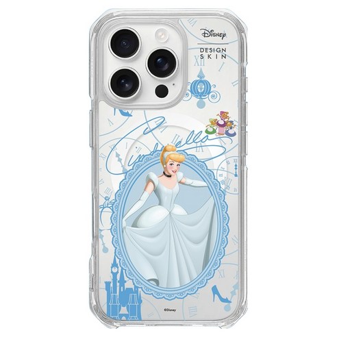 DESIGNSKIN 디즈니 프린세스 맥세이프 휴대폰 케이스