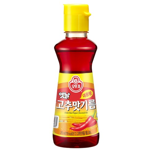 오뚜기옛날 고추맛기름, 210ml, 1개