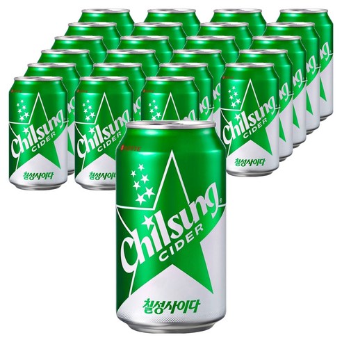 칠성사이다, 355ml, 24개