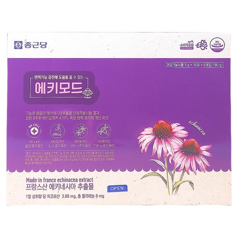 종근당 에키모드 60포, 1개