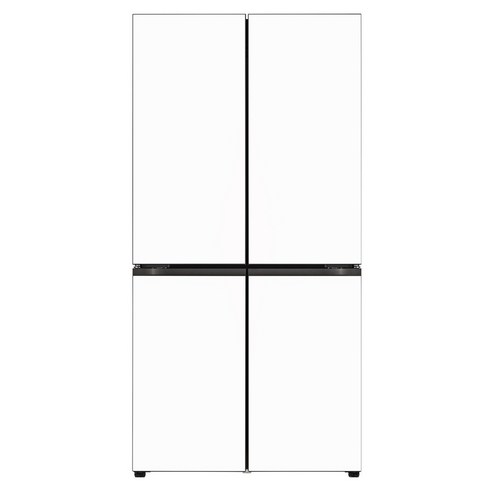 LG전자 디오스 AI 오브제컬렉션 상냉장 하냉동 프리스탠딩 870L 4도어 냉장고 방문설치, H875GQQ031