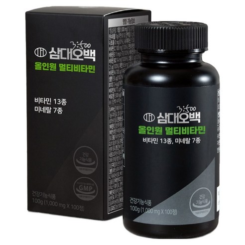삼대오백 올인원 멀티비타민 대용량 100g, 100정, 1개
