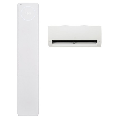 LG전자 인버터 56.9㎡ + 18.7㎡ 휘센 오브제컬렉션 뷰2 2in1 에어컨 2시리즈 방문설치, FQ17FU2ED2M, 매립배관형