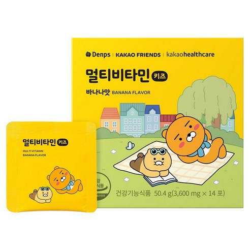 덴프스 카카오 멀티비타민 키즈 14p, 50.4g, 1개