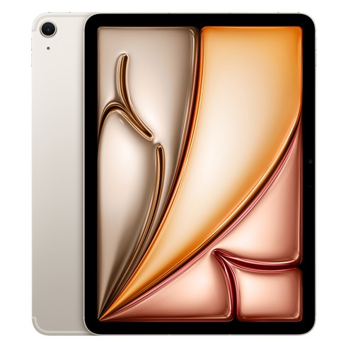 Apple 2026 아이패드 에어 11(M4 모델), 스타라이트, 256GB, Wi-Fi+Cellular