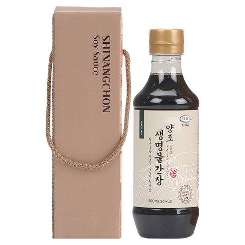 신앙촌 기쁨 1호 양조간장, 500ml, 1개