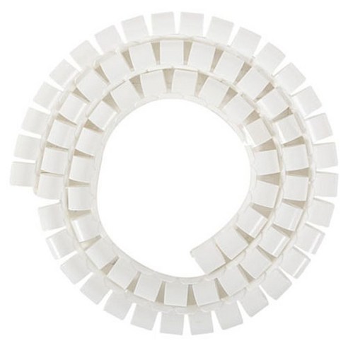 스마토 간편 전선 정리 매직 케이블 화이트 25mm x 1.5m MC2515W