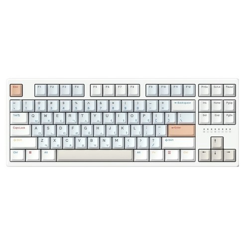 한성컴퓨터 저소음 자석축 POLARIS2 SILENT 유선 텐키리스 키보드 35g, MULTI PASTEL, TFG Magnetox 2XL, 제조사축