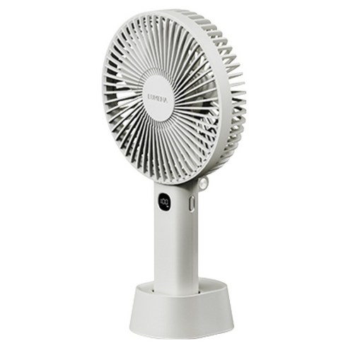 루메나 빅팬 휴대용 탁상용 폴더블 선풍기, 크림 화이트, FAN PRO MAX V