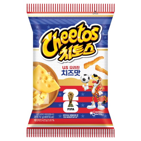 치토스 US 오리진 치즈맛, 1개, 72g