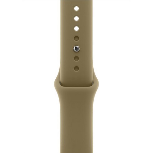 Apple 정품 애플워치 스포츠 밴드, 올리브, 46mm, S/M, 1개