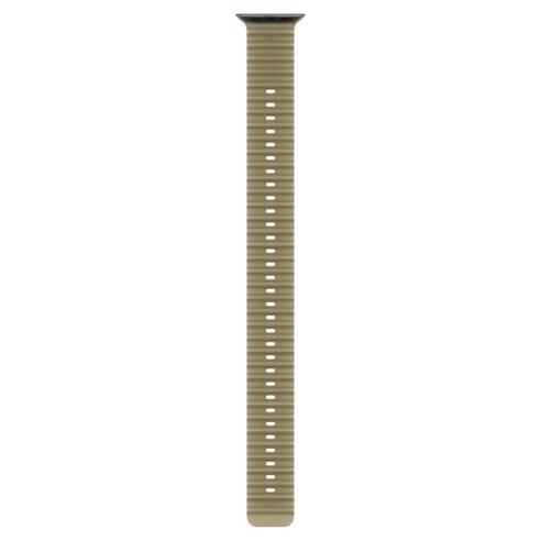 Apple 정품 애플워치 오션 밴드, 트랜스루센트 켈프 / 블랙 티타늄, 49mm, Extension, 1개