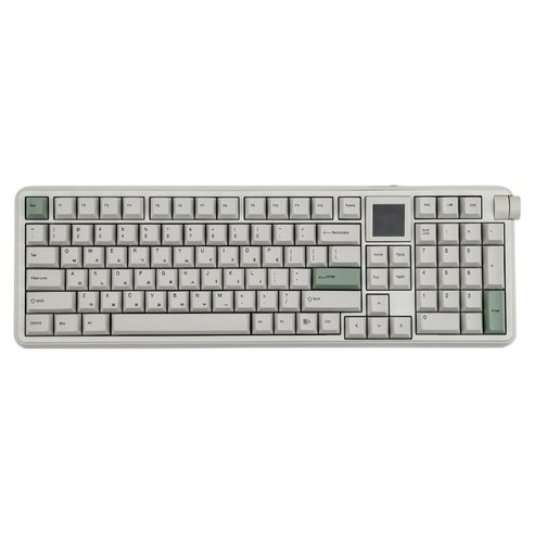 에포메이커 가스켓 핫스왑 풀배열 게이밍 기계식 유무선 키보드, 레트로 화이트, RT100 PRO, 저소음 바다소금축
