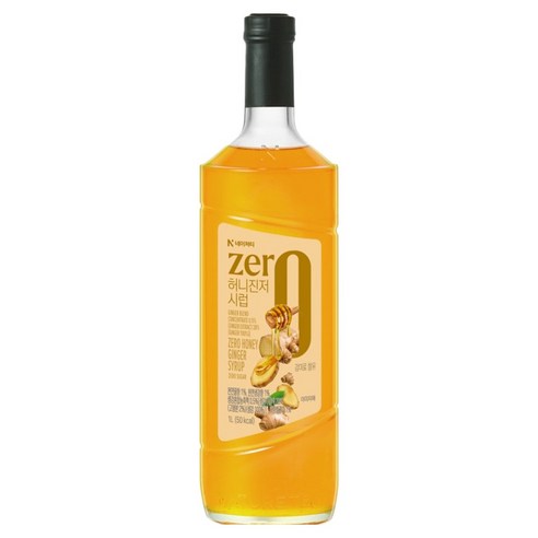 네이쳐티 zero 허니진저 시럽, 1개, 1L