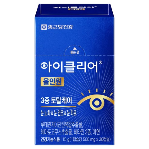 아이클리어 올인원 15g, 1개, 30정