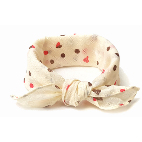 사랑스러운 디자인과 부드러운 감촉으로 아이의 패션을 완성하는 우주아이 아동용 쁘띠 스카프 3p 세트