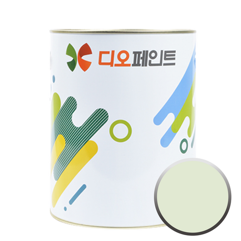 디오페인트 가구 방문 몰딩 1L 수성 반광 클래식8, 1개