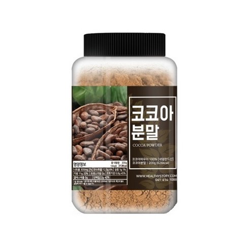 건강스토리 코코아 분말, 200g, 1개입, 1개