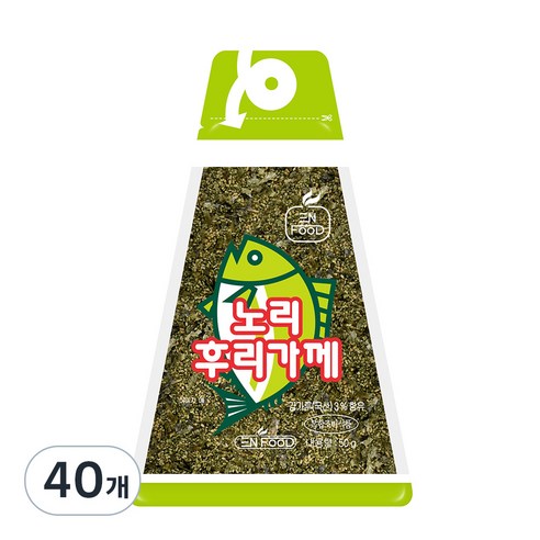 이엔푸드 노리 후리가께, 50g, 40개