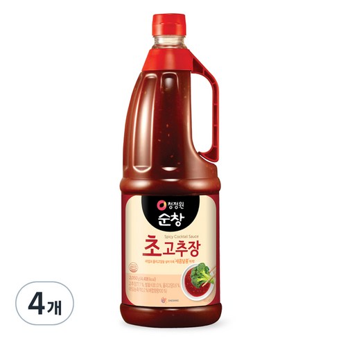 청정원 순창 초고추장, 2.05kg, 4개