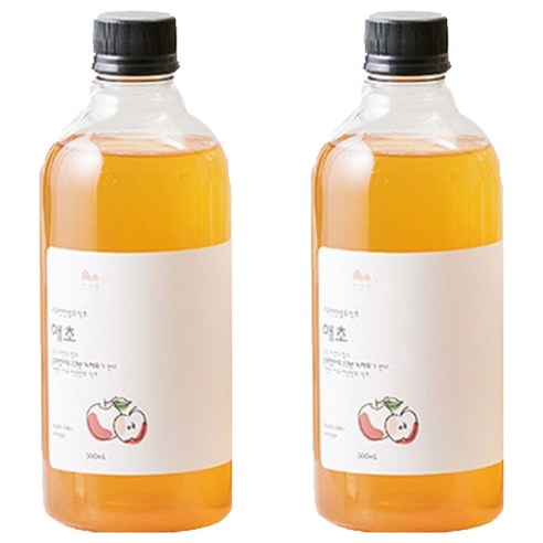 순희엄마 애초 사과 식초, 500ml, 2개
