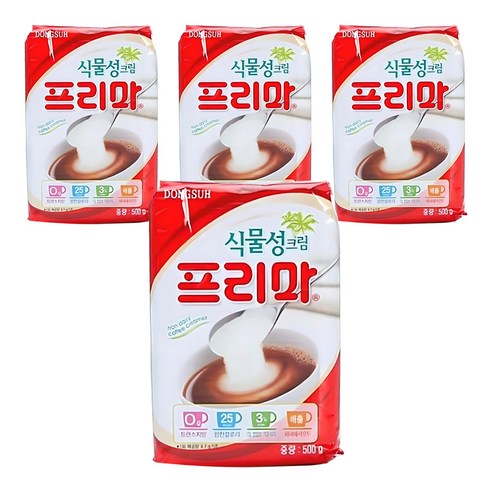 Frima 식물성크림 프리마, 500g, 1개입, 4개