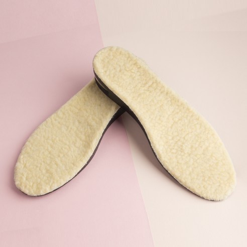 풋인솔 여성용 기능성 키높이 털깔창 3.5cm