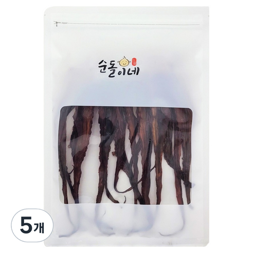 순돌이네 대왕오징어다리 문어발 망족, 5개, 150g