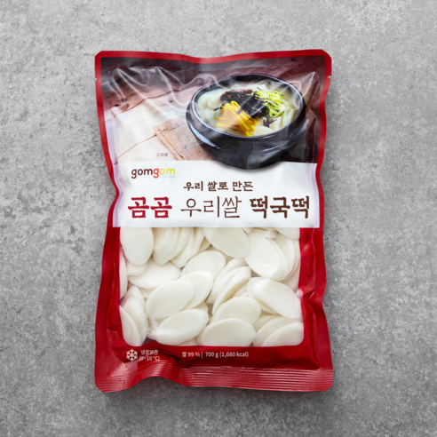   곰곰 우리쌀 떡국떡, 700g, 1개