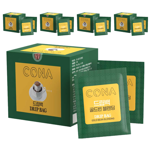 CONA 드립백 골드빈블렌딩, 8g, 5개, 10개입
