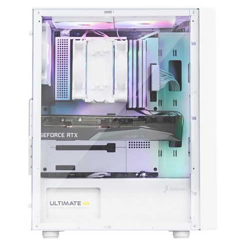 주연테크 2024 카운터 D4 코어i5 인텔 12세대 지포스 RTX 4060 Ti, 화이트, D424F46TP-W, 512GB, 16GB, WIN11 Pro