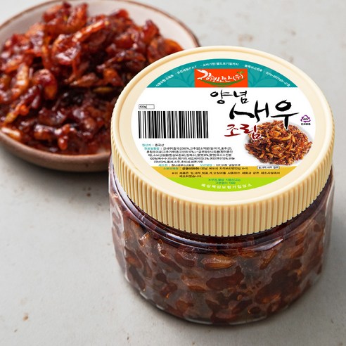 강경신안 양념새우조림, 400g, 1개